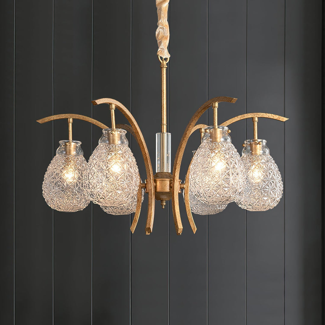 Adams Lustre Verre Luxe Postmoderne - Neutralighting