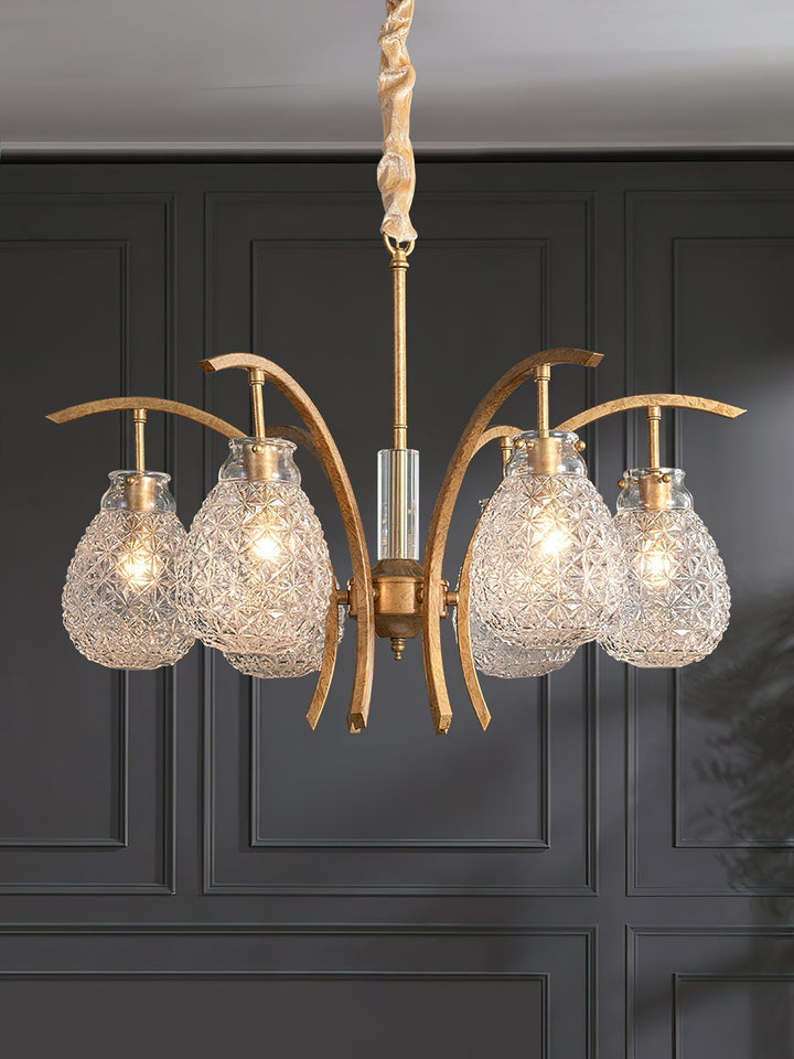 Adams Lustre Verre Luxe Postmoderne - Neutralighting