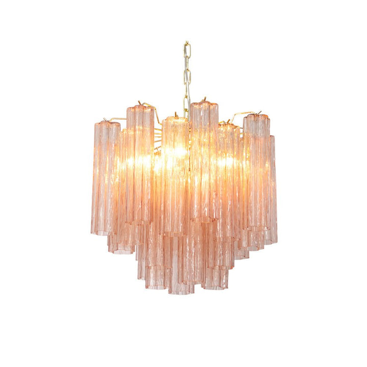 Aurora Lustre Verre Tube Superposé Luxe - Neutralighting