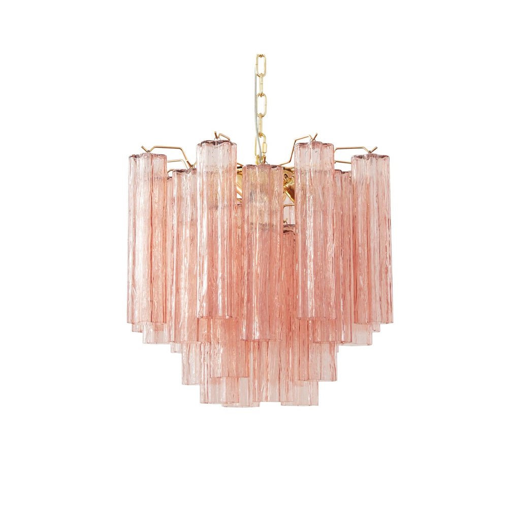 Aurora Lustre Verre Tube Superposé Luxe - Neutralighting