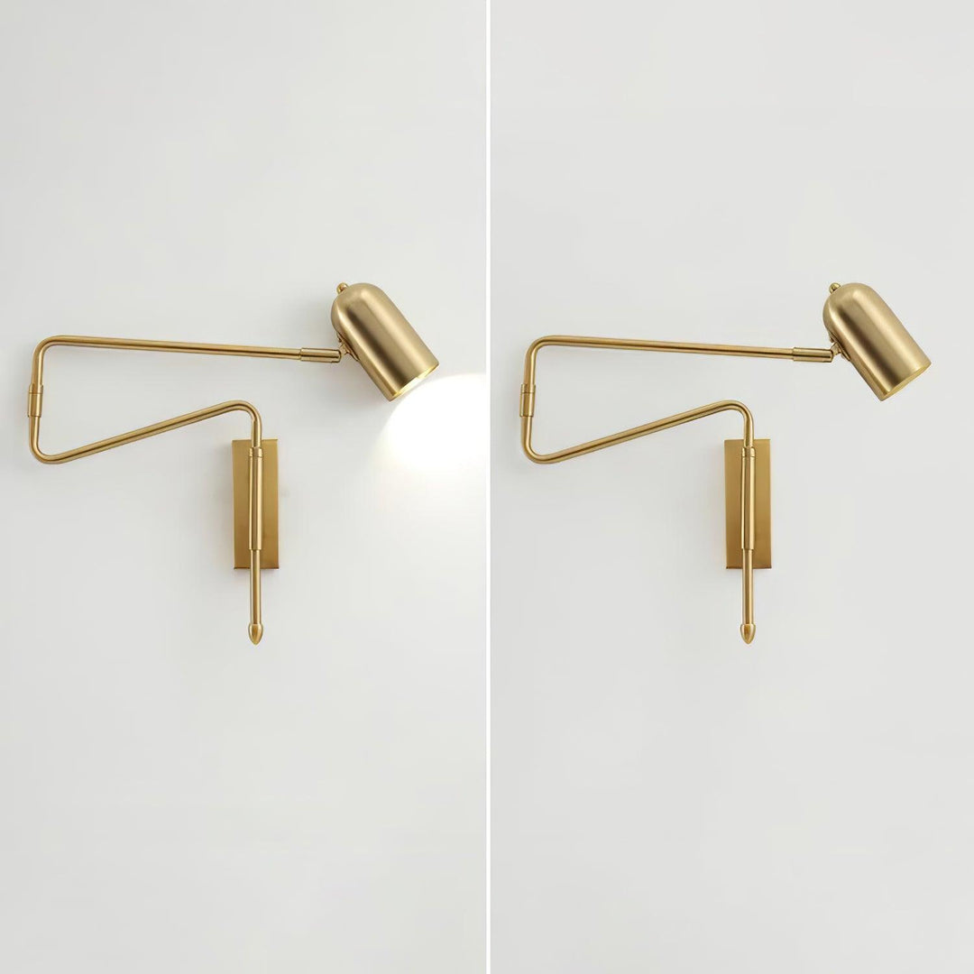 Ivar Adjustable Arm Plug In Wall Lamp - Neutralighting