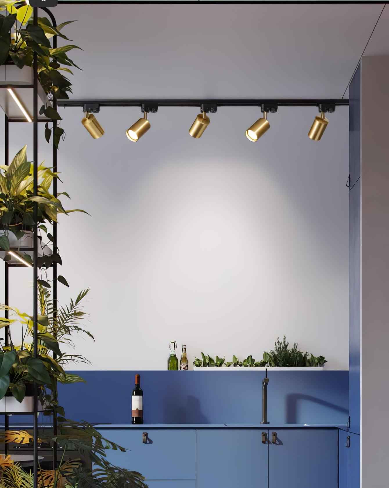 Adjustable Métal 100cm Noir LED 36W