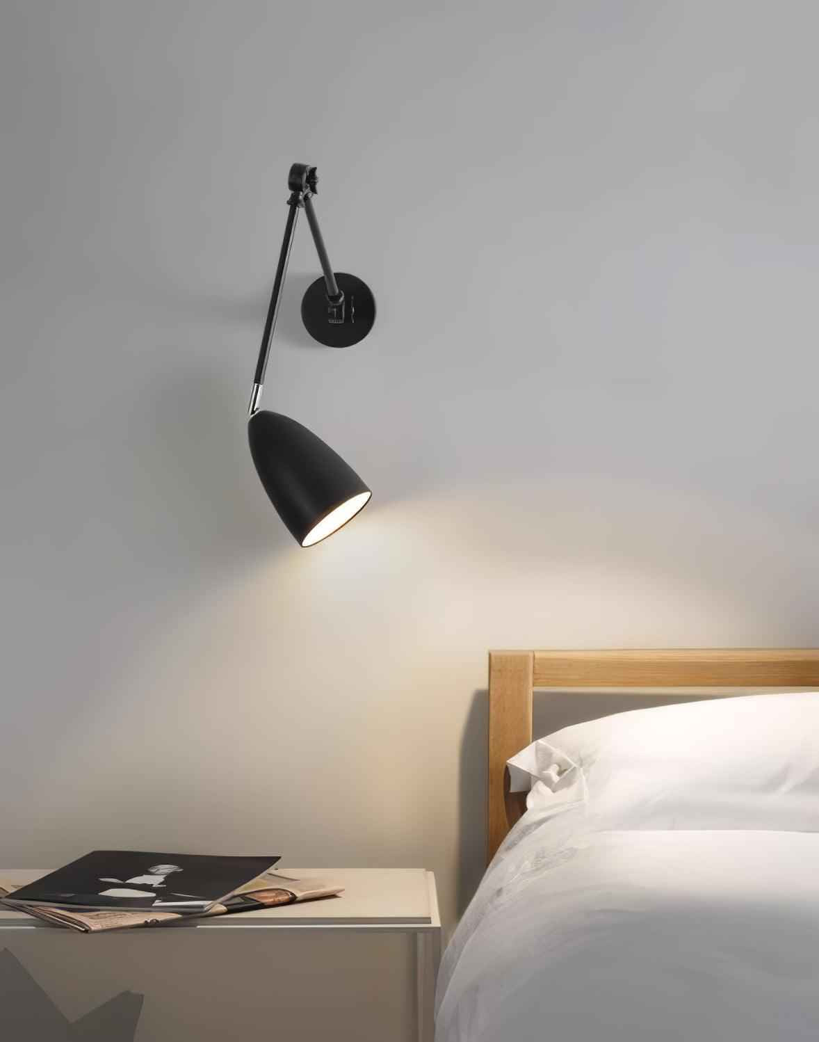 Ulrinel Métal 10cm Noir LED