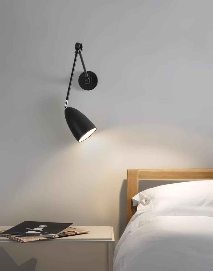 Ulrinel Métal 10cm Noir LED