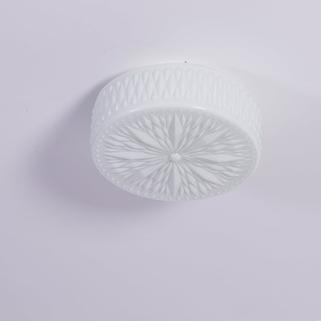 Solara Plafonnier en Verre à Abat-jour Moderne Lune - Neutralighting