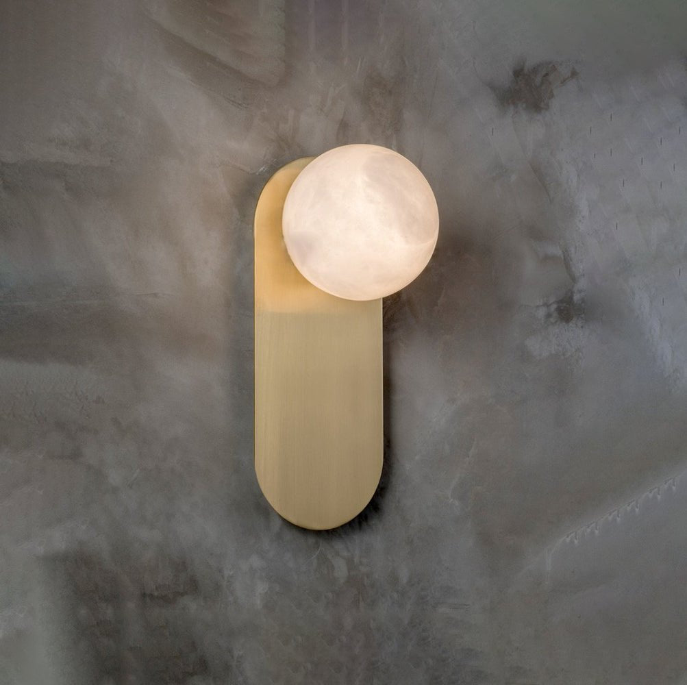 Adrion Applique Murale Métal Albâtre Moderne - Neutralighting
