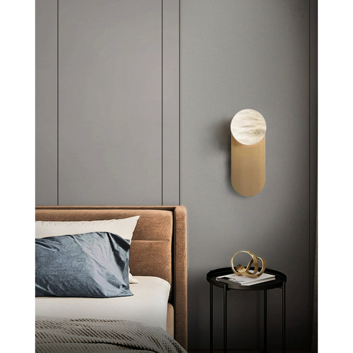 Adrion Applique Murale Métal Albâtre Moderne - Neutralighting