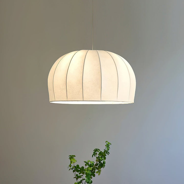 Nova Suspension en Tissu Blanc en Forme de Dôme - Neutralighting