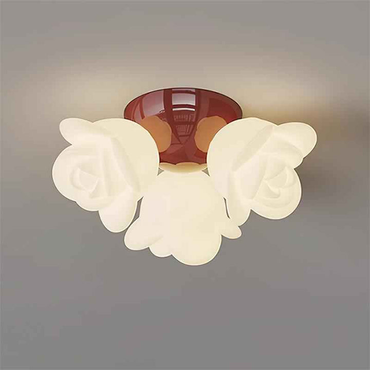 Métal 36cm Blanc LED