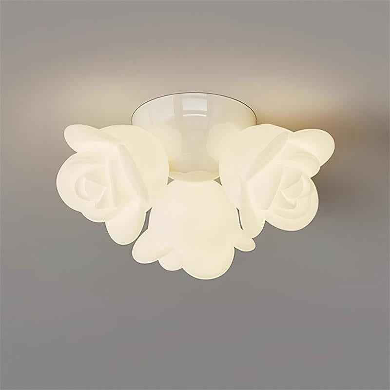 Métal 36cm Blanc LED