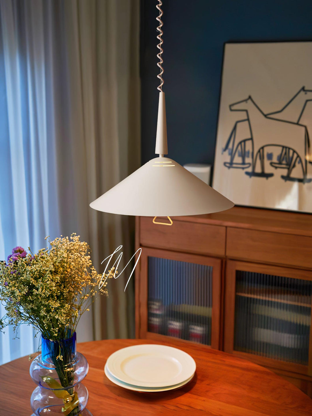 Agnes Lampe Suspension Rétro de Style Moderne Minimaliste - Neutralighting