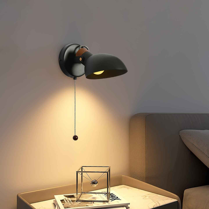 Livia Métal 14cm Noir LED