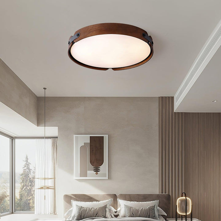 Sylvan Plafonnier en Bois Minimaliste - Neutralighting