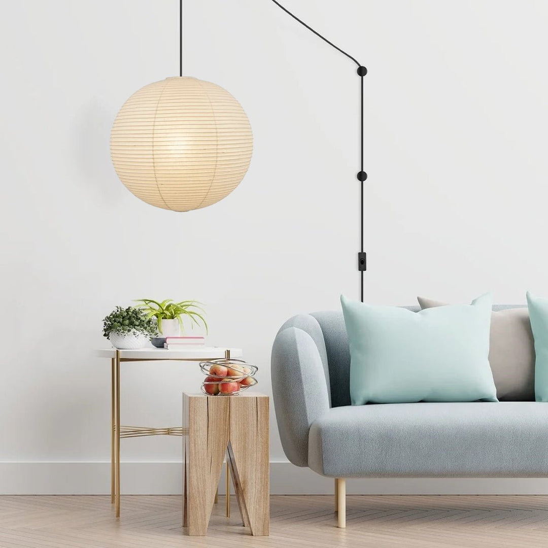 Sylin Suspension Déportée en Soie de Mûrier - Neutralighting