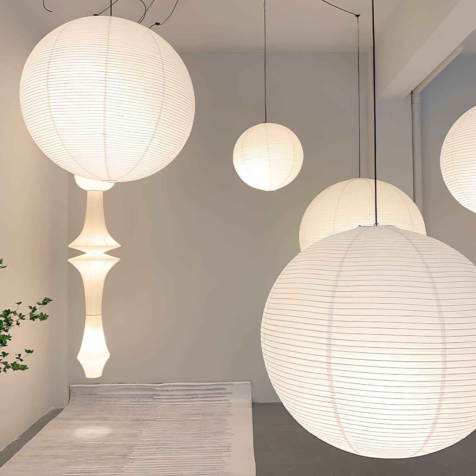 Sylin Suspension Déportée en Soie de Mûrier - Neutralighting