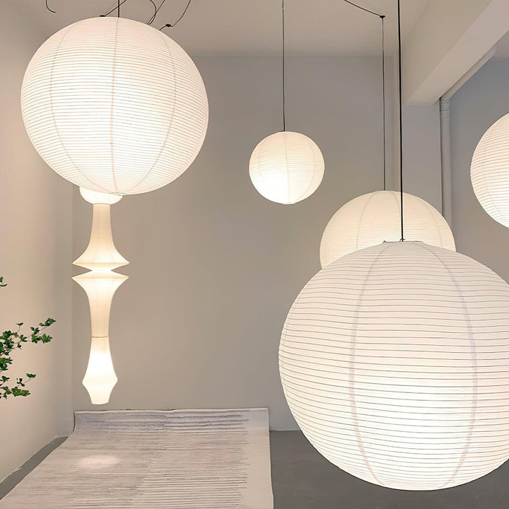 Sylin Suspension Déportée en Soie de Mûrier - Neutralighting