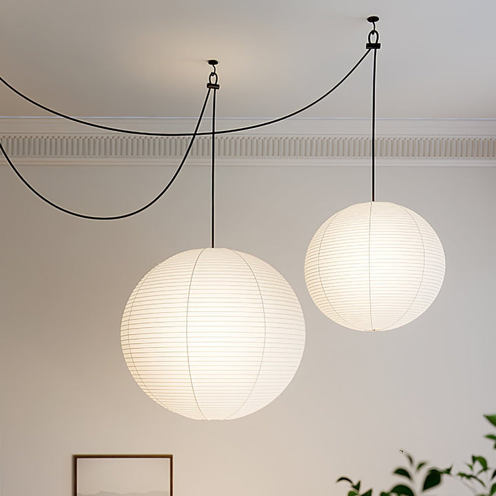 Pileo Lampe Suspension Lanterne en Papier Japonaise - Neutralighting
