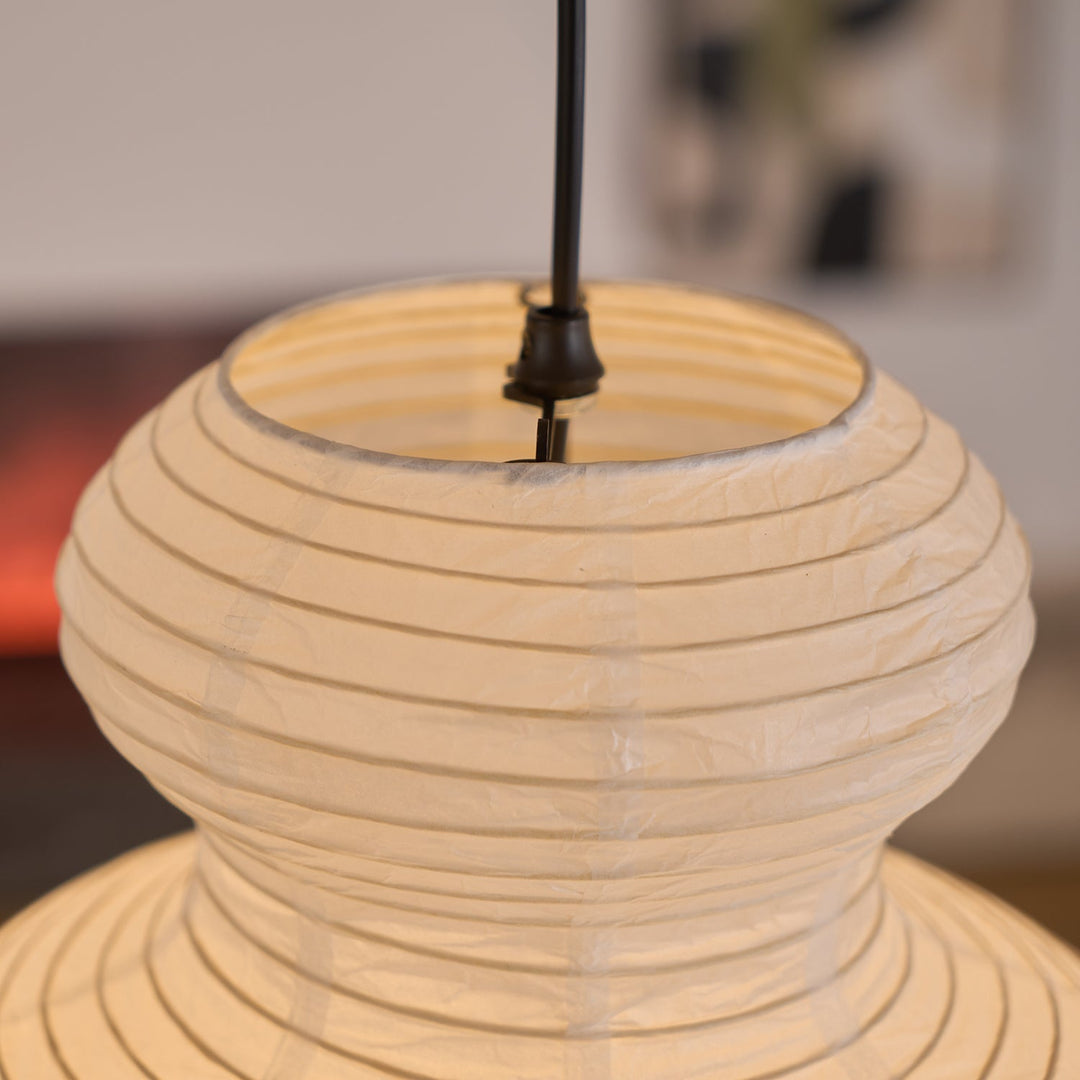 Akari Lampe Pendante Minimaliste en Bambou - Neutralighting