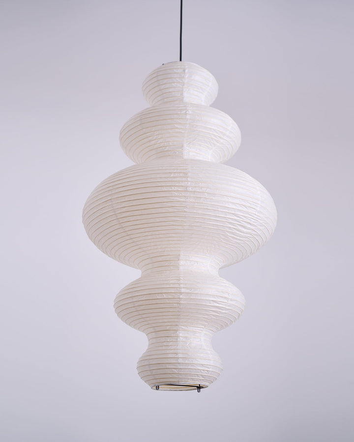 Akari Lampe Pendante Minimaliste en Bambou - Neutralighting