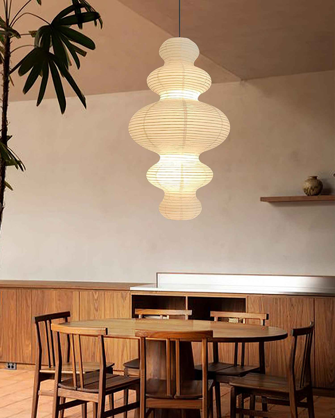 Lampe Akari en Verre – Design Contemporain