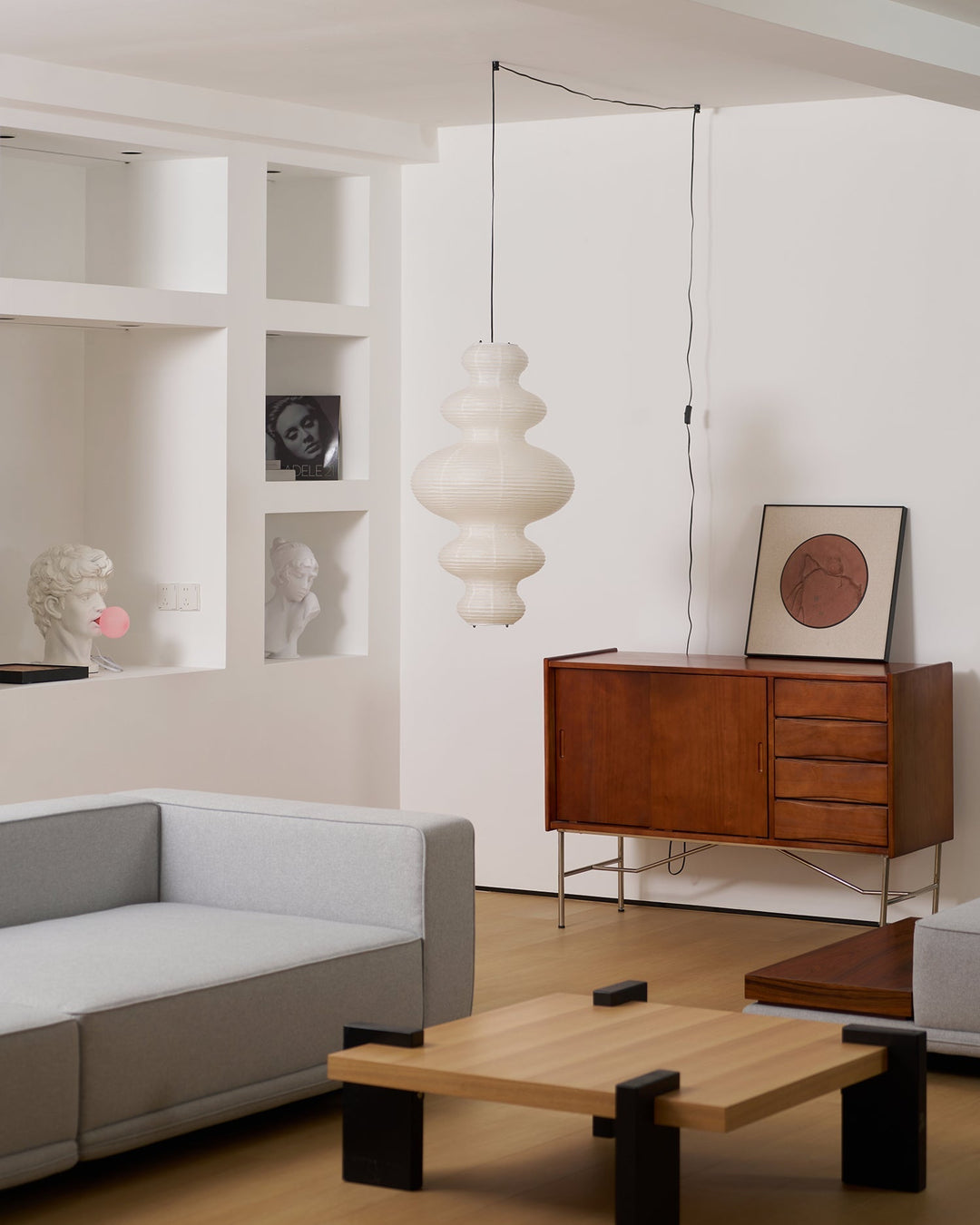 Lythaaris Lampe Pendante Art Naturel Bambou Swag - Neutralighting