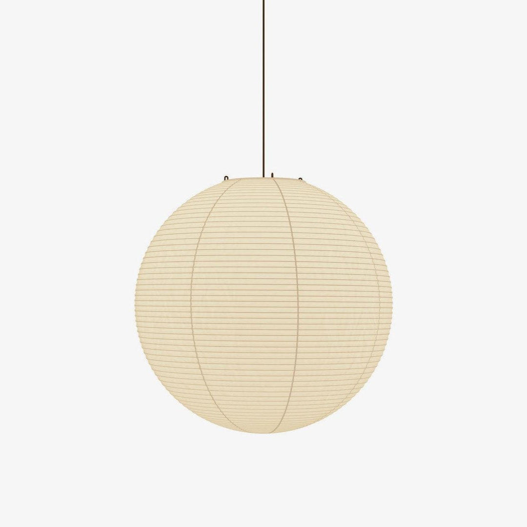 Solara Suspension Bambou Papier Washi Ronde - Neutralighting