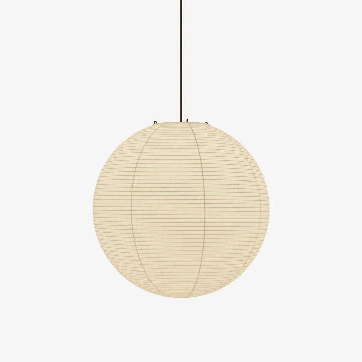Solara Suspension Bambou Papier Washi Ronde - Neutralighting