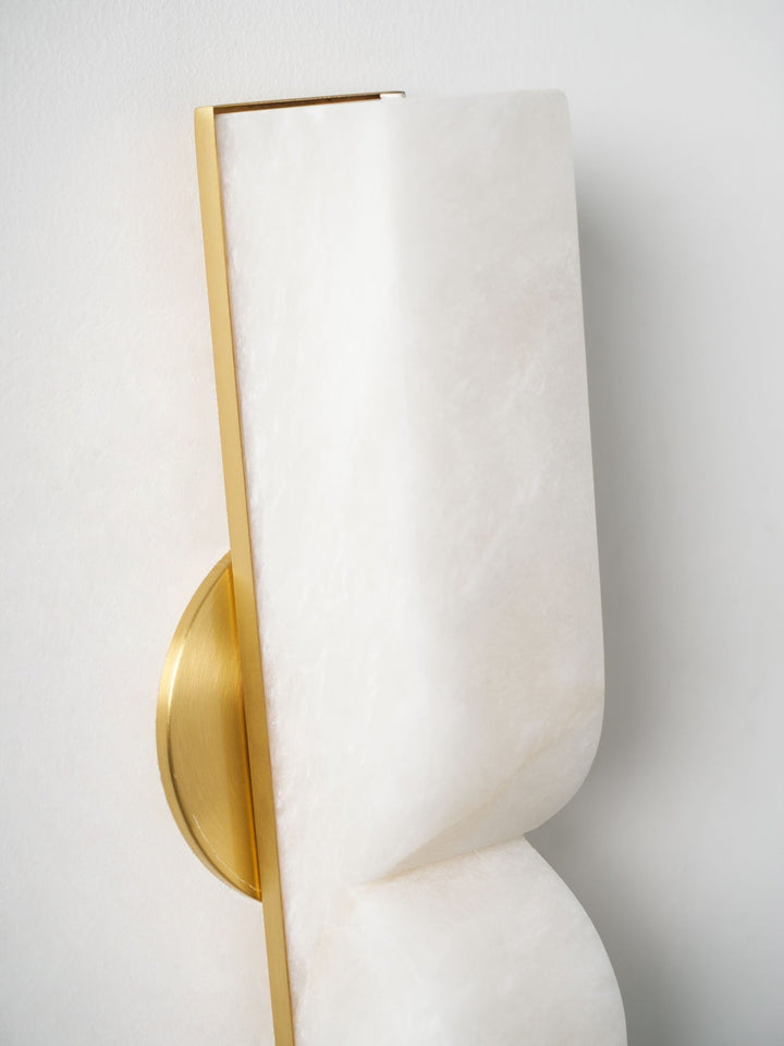 Lunaris Lampe Murale Rectangulaire en Albâtre - Neutralighting