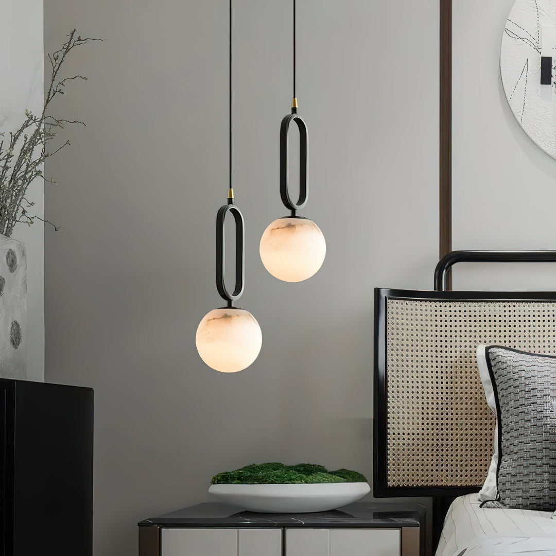 Gloruvyd Suspension en Métal Boule Minimaliste - Neutralighting