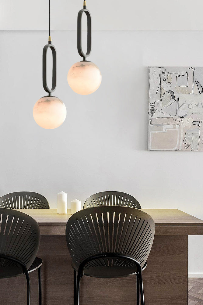 Gloruvyd Suspension en Métal Boule Minimaliste - Neutralighting