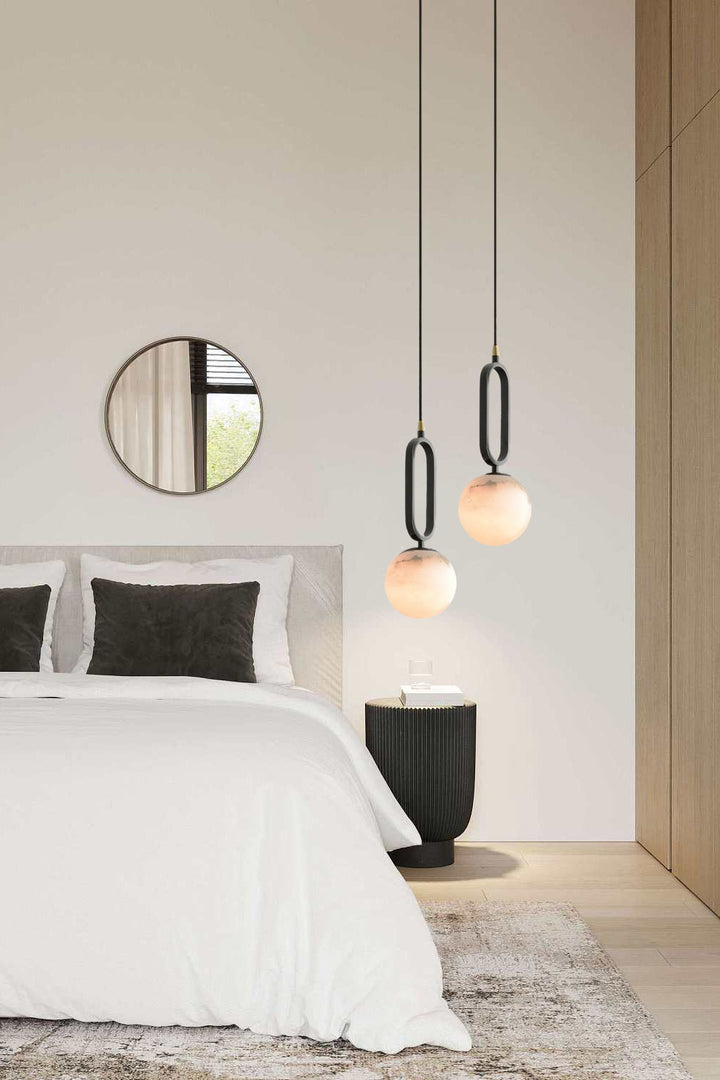 Gloruvyd Suspension en Métal Boule Minimaliste - Neutralighting