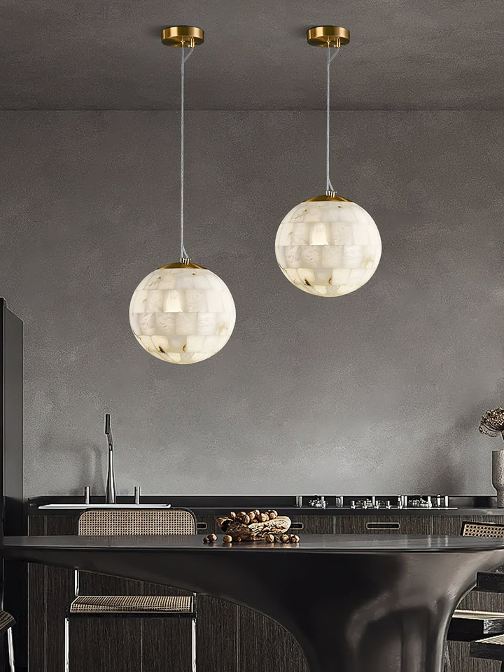 Fljotuvye Suspension en Alabastre Boule Moderne - Neutralighting