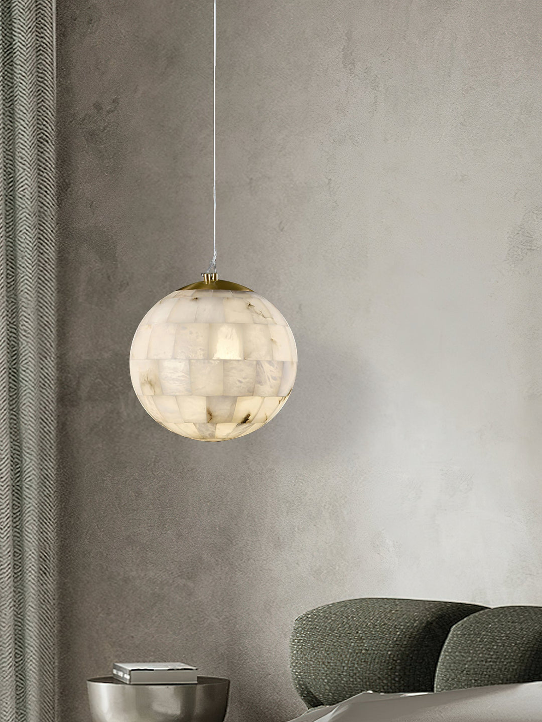 Fljotuvye Suspension en Alabastre Boule Moderne - Neutralighting