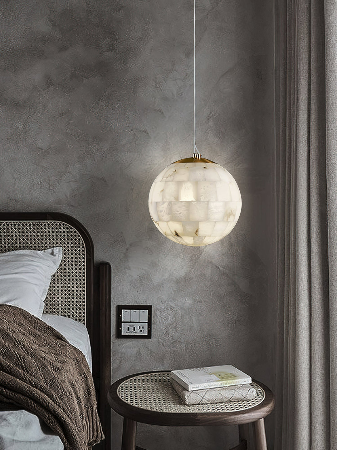 Fljotuvye Suspension en Alabastre Boule Moderne - Neutralighting