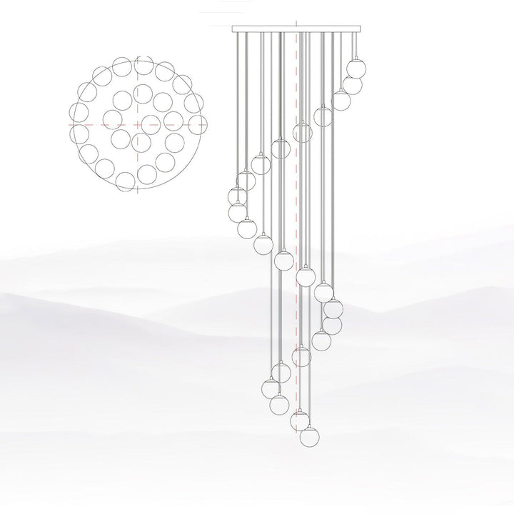 Ilaria Suspension en Albâtre - Neutralighting