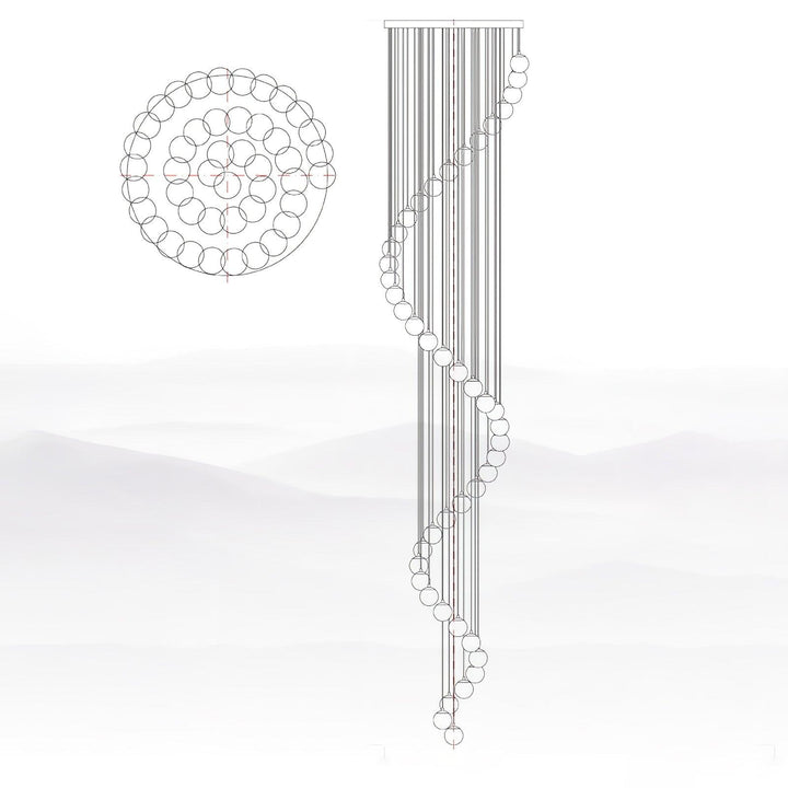 Ilaria Suspension en Albâtre - Neutralighting