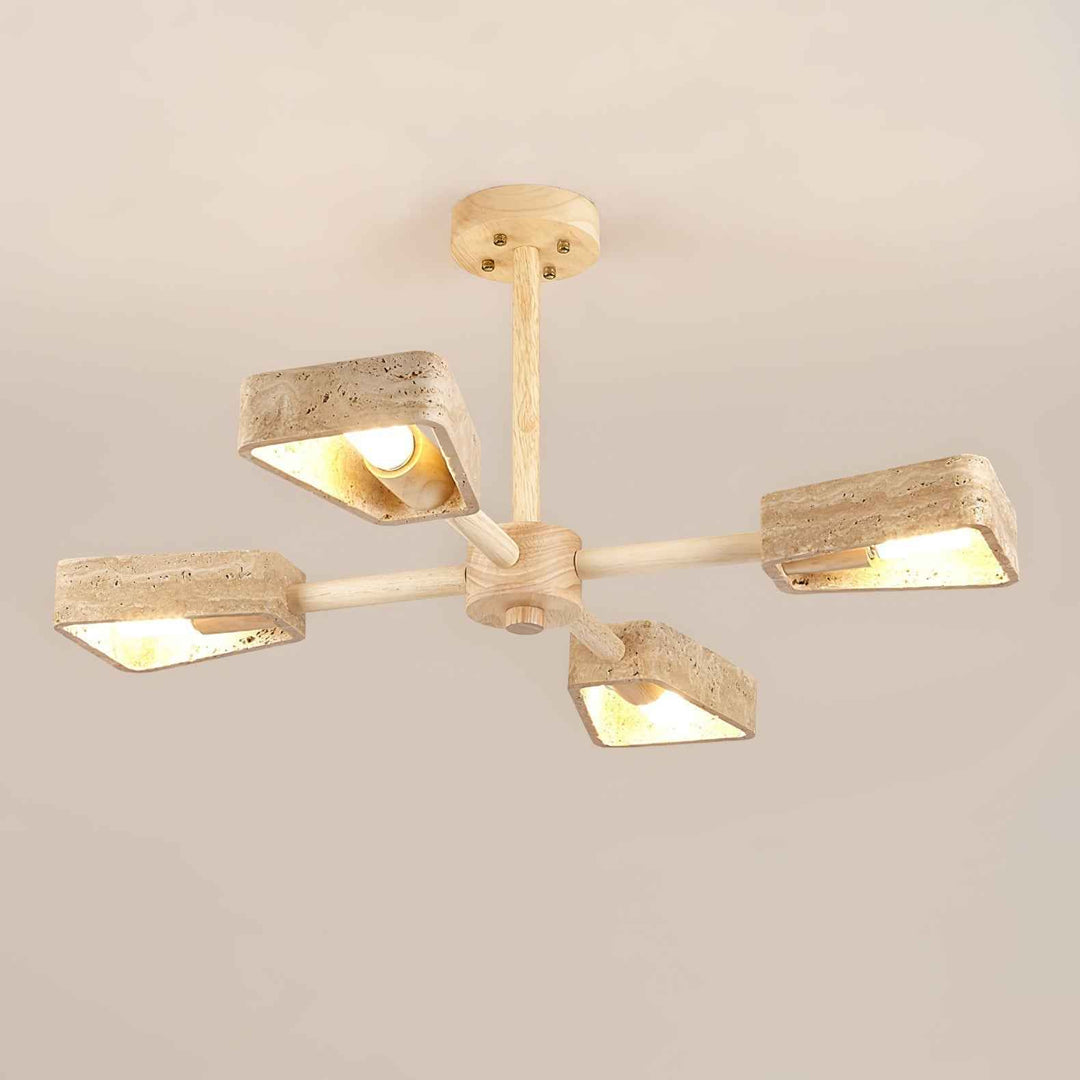 Lampe Hedra en Bois – Design Contemporain
