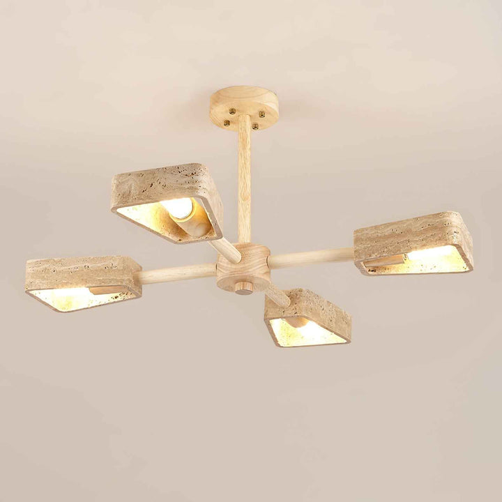 Lampe Hedra en Bois – Design Contemporain