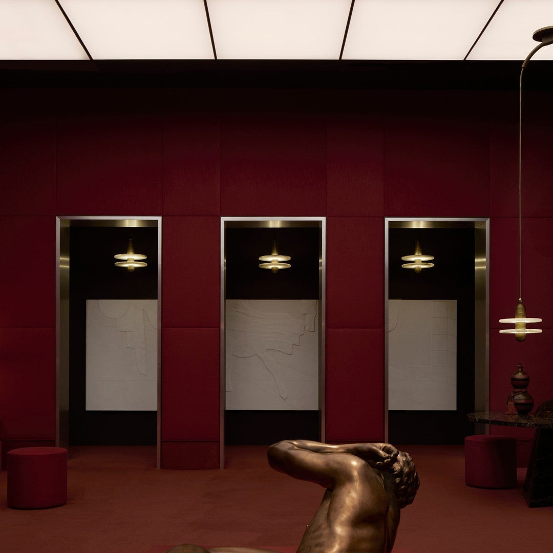 Ildvuvye Suspension Métal Comète Créativité Individuelle - Neutralighting