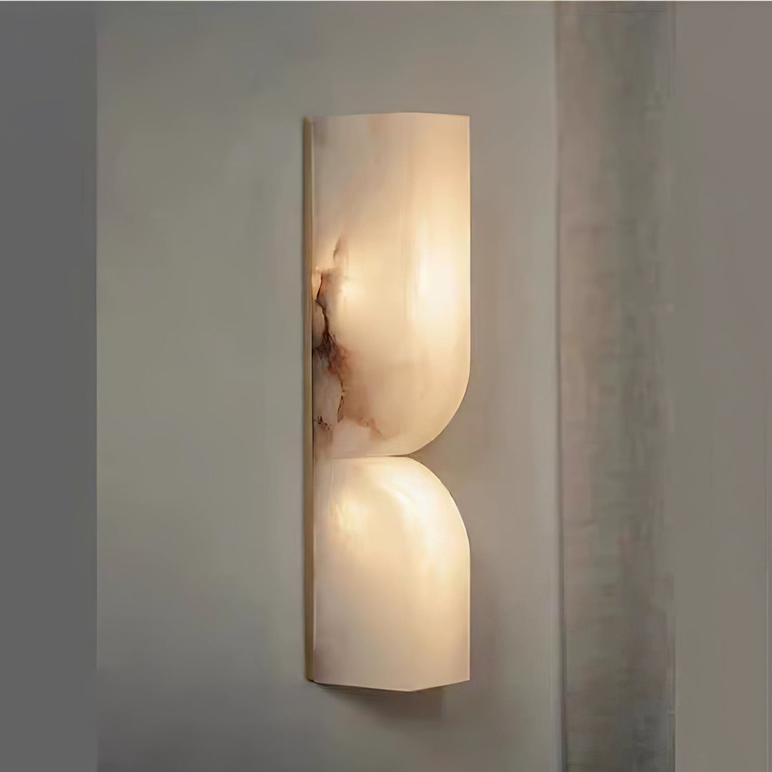 Imiraris Minimalist Alabaster Wall Light - Neutralighting