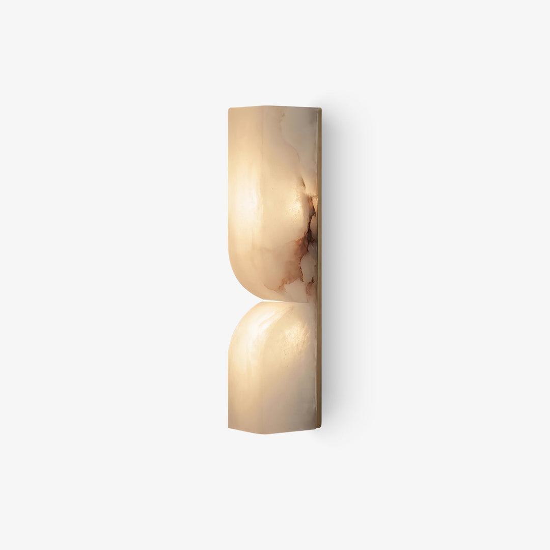 Lunaris Lampe Murale Rectangulaire en Albâtre - Neutralighting