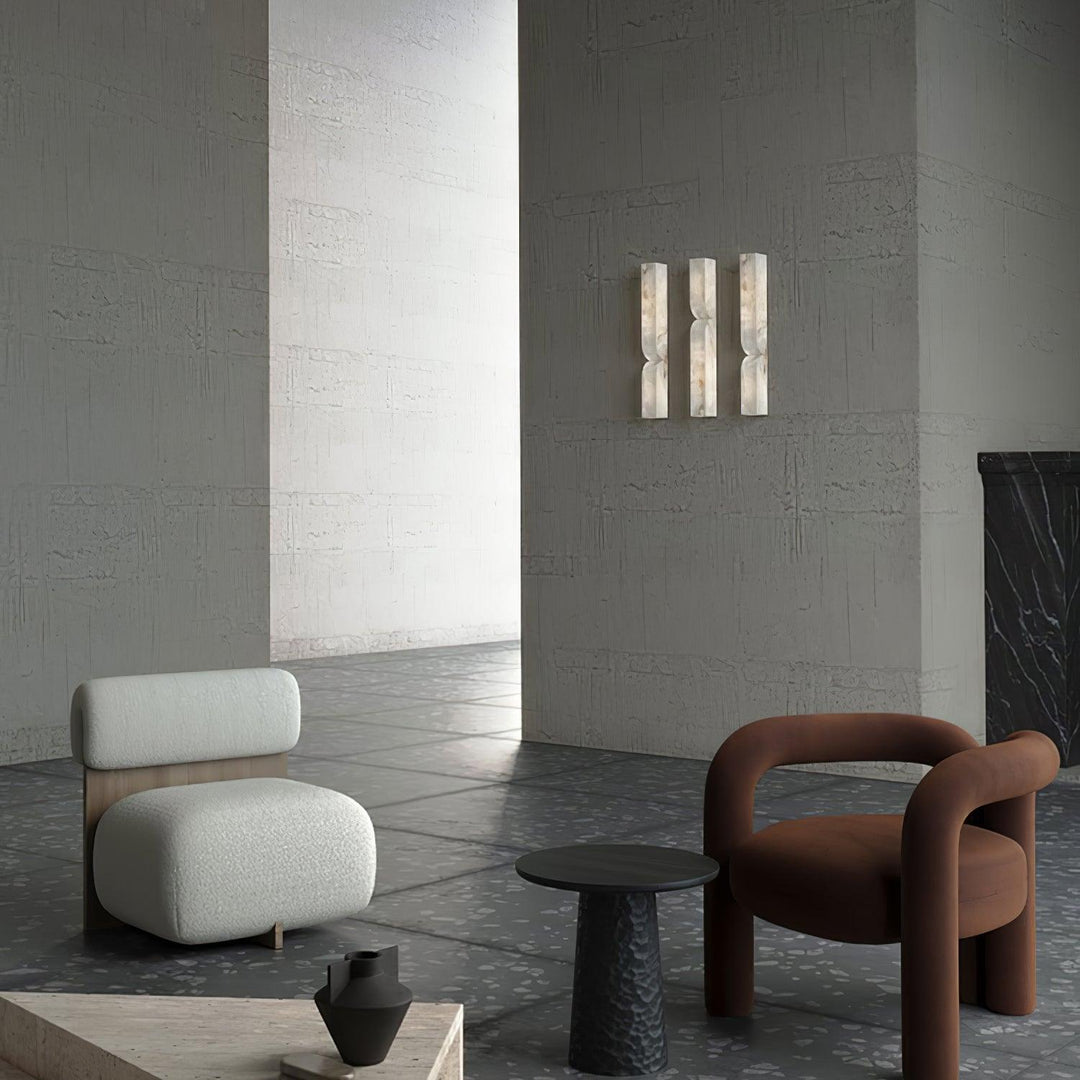 Imiraris Minimalist Alabaster Wall Light - Neutralighting