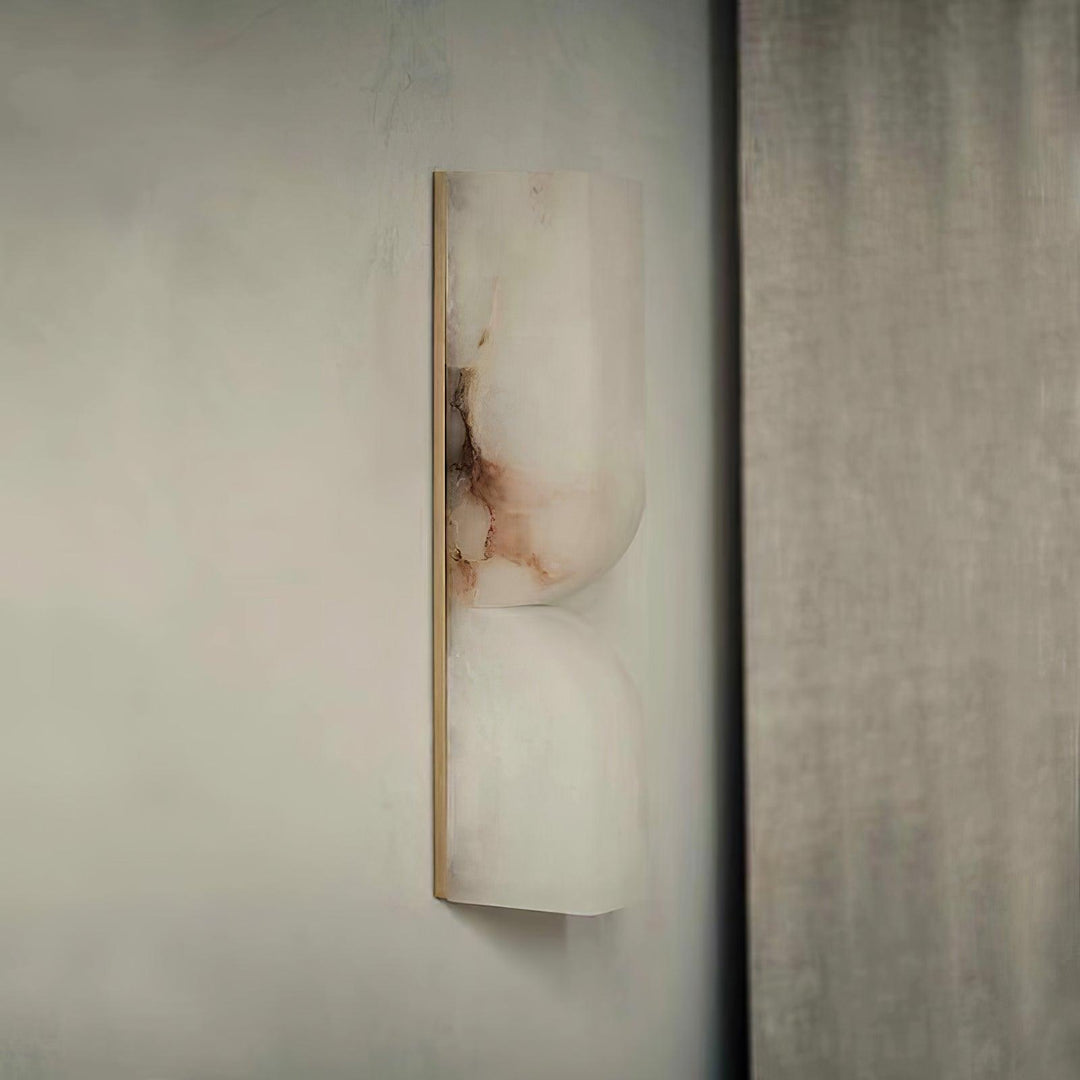Imiraris Minimalist Alabaster Wall Light - Neutralighting