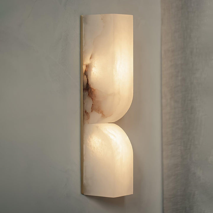 Imiraris Minimalist Alabaster Wall Light - Neutralighting