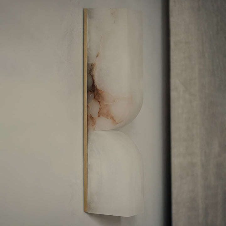 Lunaris Lampe Murale Rectangulaire en Albâtre - Neutralighting