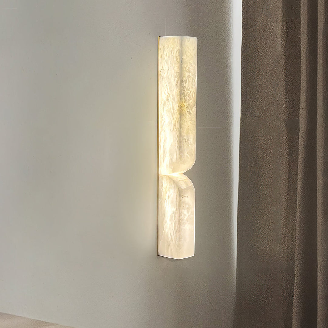 Imiraris Minimalist Alabaster Wall Light - Neutralighting