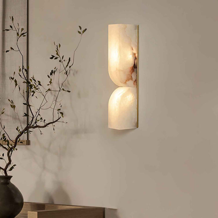 Lampe ris en Verre – Design Contemporain