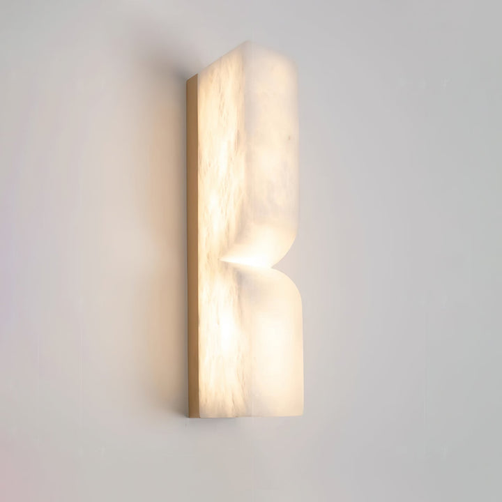 Lunaris Lampe Murale Rectangulaire en Albâtre - Neutralighting