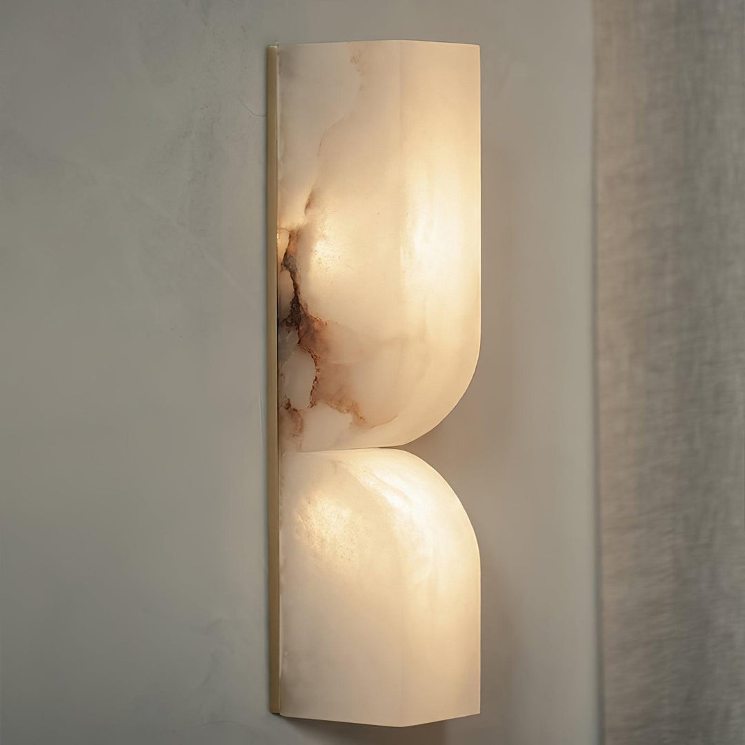 Lunaris Lampe Murale Rectangulaire en Albâtre - Neutralighting