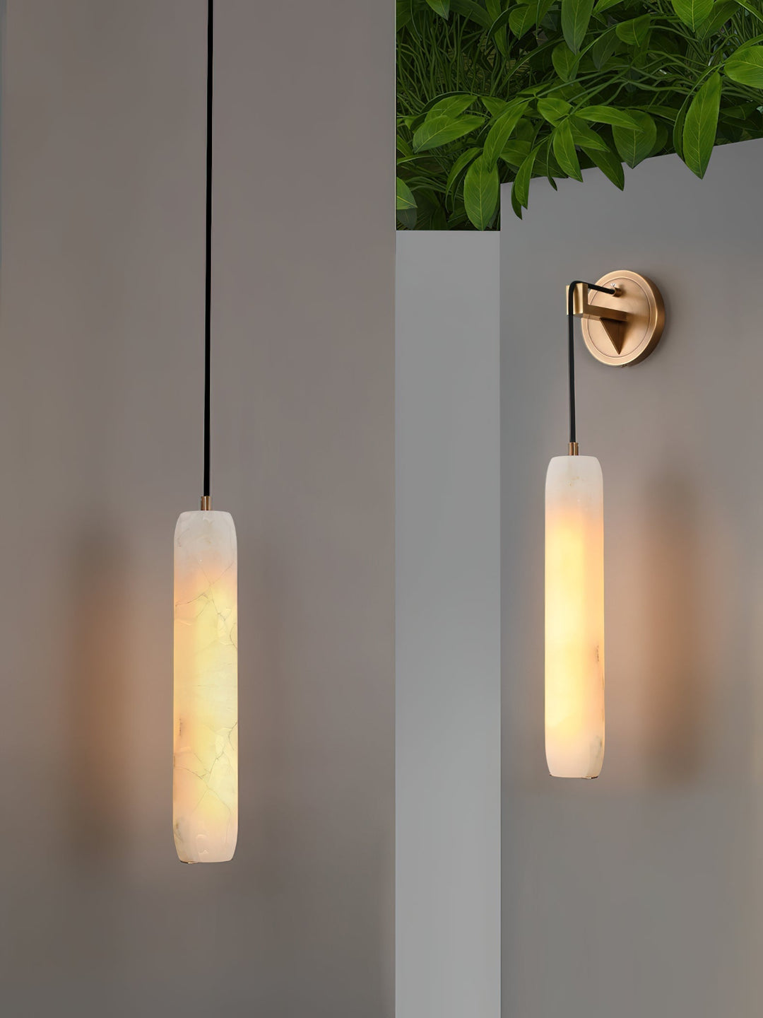 Alabaster Applique Murale Métal Flûte Créativité Salon - Neutralighting